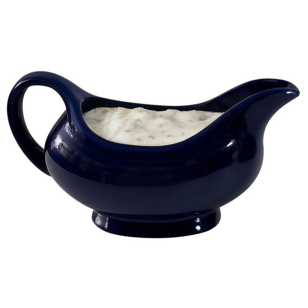 Fiestaware Fiesta Gravy Sauce Boat Dish Twilight Blue 18.5 OZ CONTAINER CERAMIC